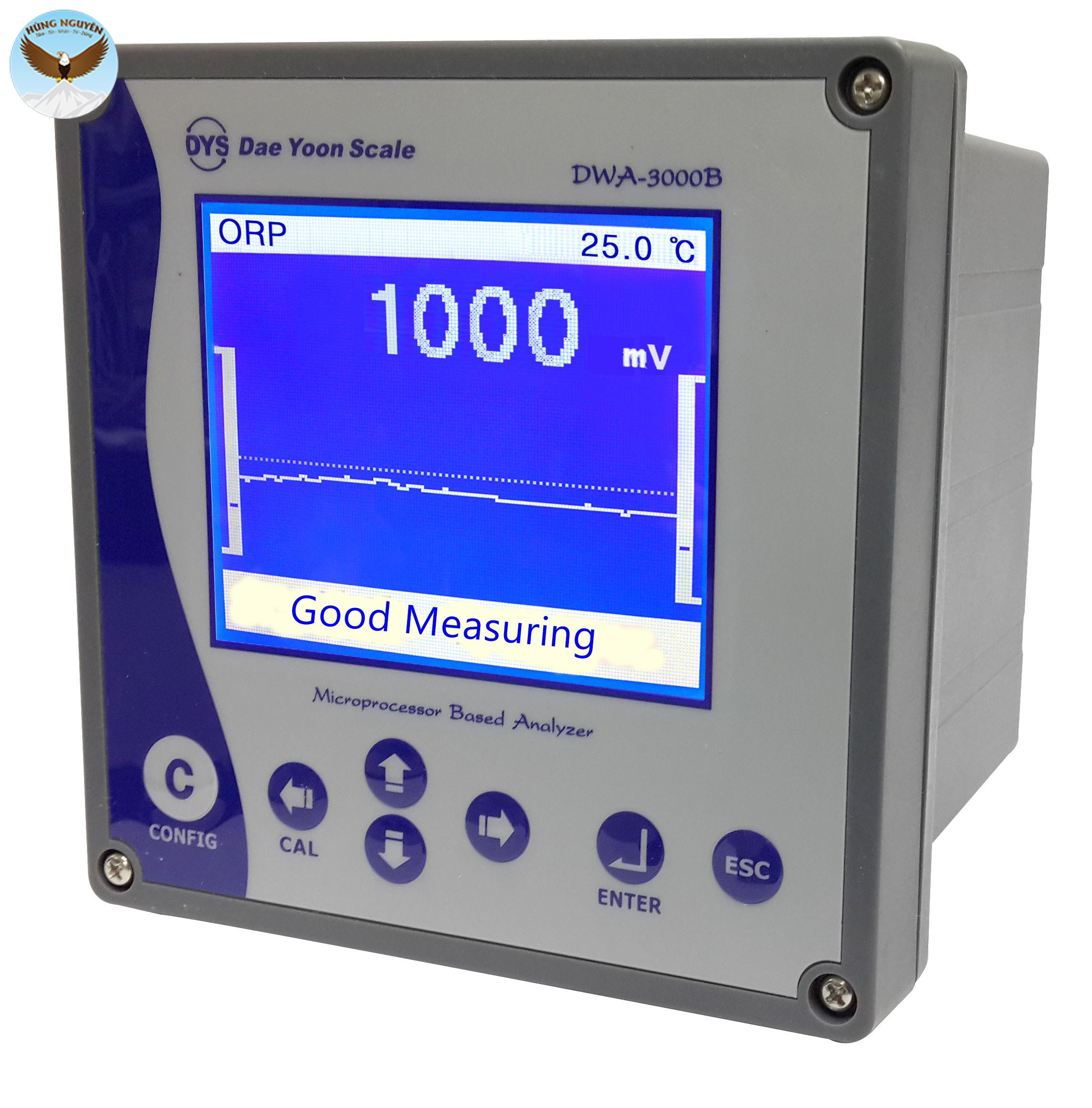 Thiết bị điều khiển ORP - 2 điểm cài đặt DYS DWA-3000B ORP